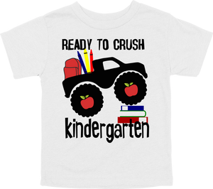 READY TO CHRUSH KINDERGARTEN MONSTER TRUCK