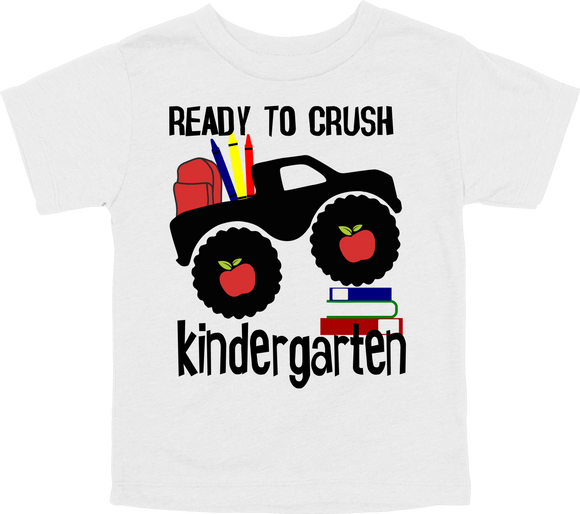 READY TO CHRUSH KINDERGARTEN MONSTER TRUCK