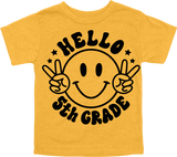 HELLO - 5TH GRADE - SMILE WITH PEACE SIGNS