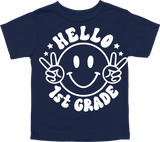 HELLO - 1ST GRADE - SMILE WITH PEACE SIGNS