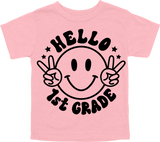 HELLO - 1ST GRADE - SMILE WITH PEACE SIGNS