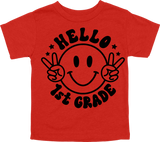 HELLO - 1ST GRADE - SMILE WITH PEACE SIGNS