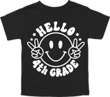 HELLO - 4TH GRADE - SMILE WITH PEACE SIGNS