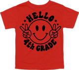 HELLO - 4TH GRADE - SMILE WITH PEACE SIGNS