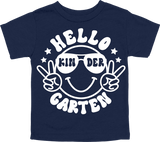 HELLO - KINDERGARTEN -  SMILE WITH PEACE SIGNS