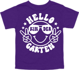 HELLO - KINDERGARTEN -  SMILE WITH PEACE SIGNS