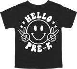 HELLO - PRE-K -  SMILE WITH PEACE SIGNS