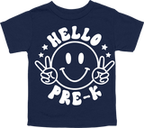 HELLO - PRE-K -  SMILE WITH PEACE SIGNS