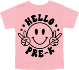 HELLO - PRE-K -  SMILE WITH PEACE SIGNS