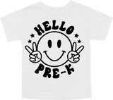 HELLO - PRE-K -  SMILE WITH PEACE SIGNS