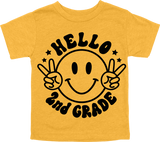 HELLO - 2ND GRADE - SMILE WITH PEACE SIGNS