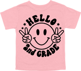 HELLO - 2ND GRADE - SMILE WITH PEACE SIGNS