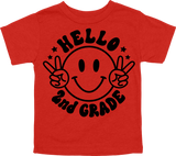 HELLO - 2ND GRADE - SMILE WITH PEACE SIGNS