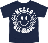 HELLO - 6TH GRADE - SMILE WITH PEACE SIGNS