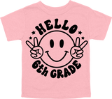 HELLO - 6TH GRADE - SMILE WITH PEACE SIGNS