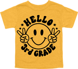 HELLO - 3RD GRADE - SMILE WITH PEACE SIGNS