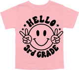 HELLO - 3RD GRADE - SMILE WITH PEACE SIGNS