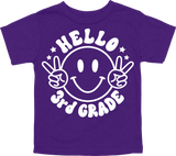 HELLO - 3RD GRADE - SMILE WITH PEACE SIGNS