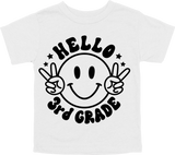 HELLO - 3RD GRADE - SMILE WITH PEACE SIGNS