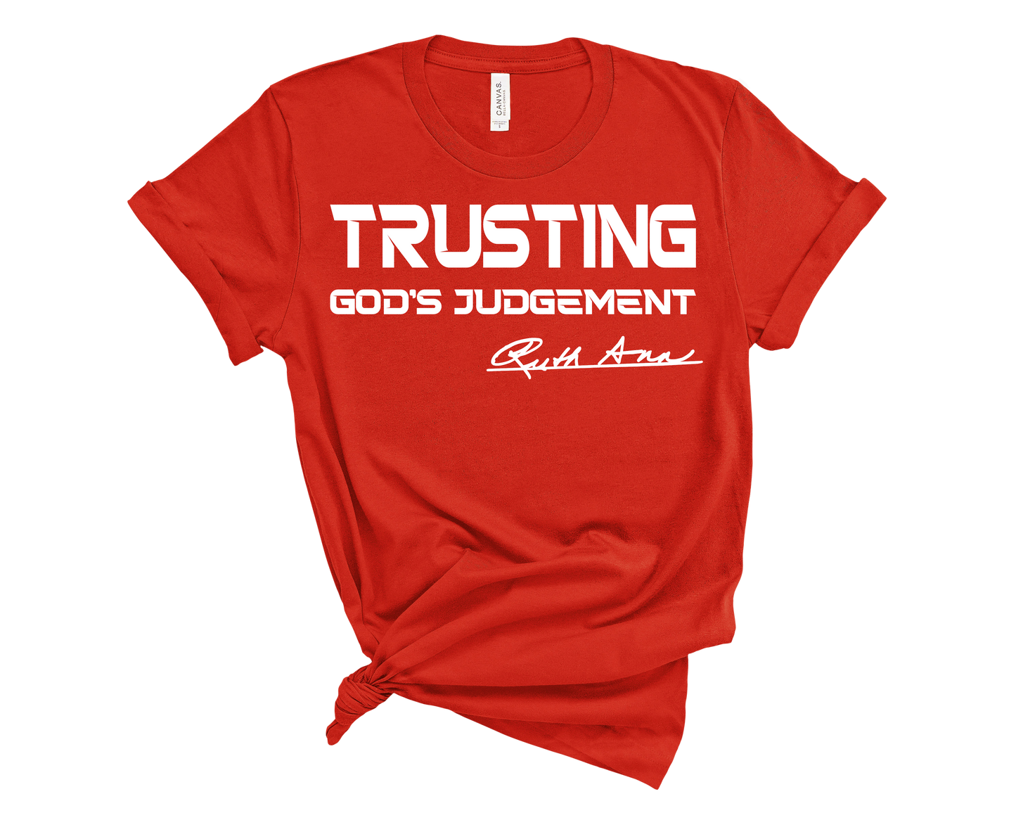 "MAMA SAID" - TRUSTING GOD'S JUDGEMENT - DESIGN 4