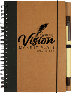 WRITE THE VISION ~ MAKE IT PLAIN ~ HABAKKUK 2:2 JOURNAL