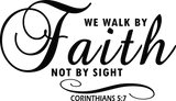 ** JULY 2024 THEME** WE WALK BY FAITH & NOT BY SIGHT 2 CORINTHIANS 5:7