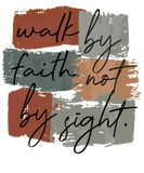 ** JULY 2024 THEME** WALK BY FAITH & NOT BY SIGHT BOXES