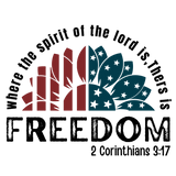 WHERE THE SPIRIT OF THE LORD IS - THERE IS FREEDOM 2 CORINTHIANS 3:17 - 1