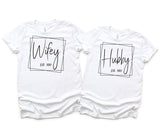 HUBBY & WIFEY FRAME - CUSTOMIZE YEAR IN COMMENT SECTION
