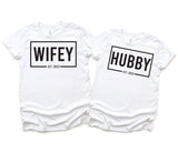 HUBBY & WIFEY EST BOX - CUSTOMIZE YEAR IN COMMENT SECTION