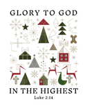 GLORY TO GOD IN THE HIGHEST LUKE 2:14