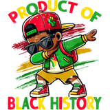 **NEW**PRODUCT OF BLACK HISTORY BOY TEE