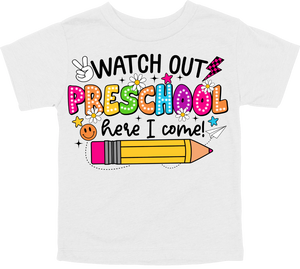 WATCH OUT HERE I COME - PRE-K THROUGH 5TH GRADE