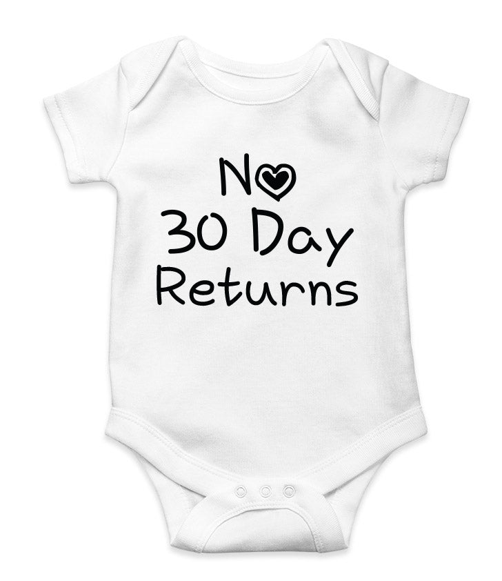 No 30 Day Returns