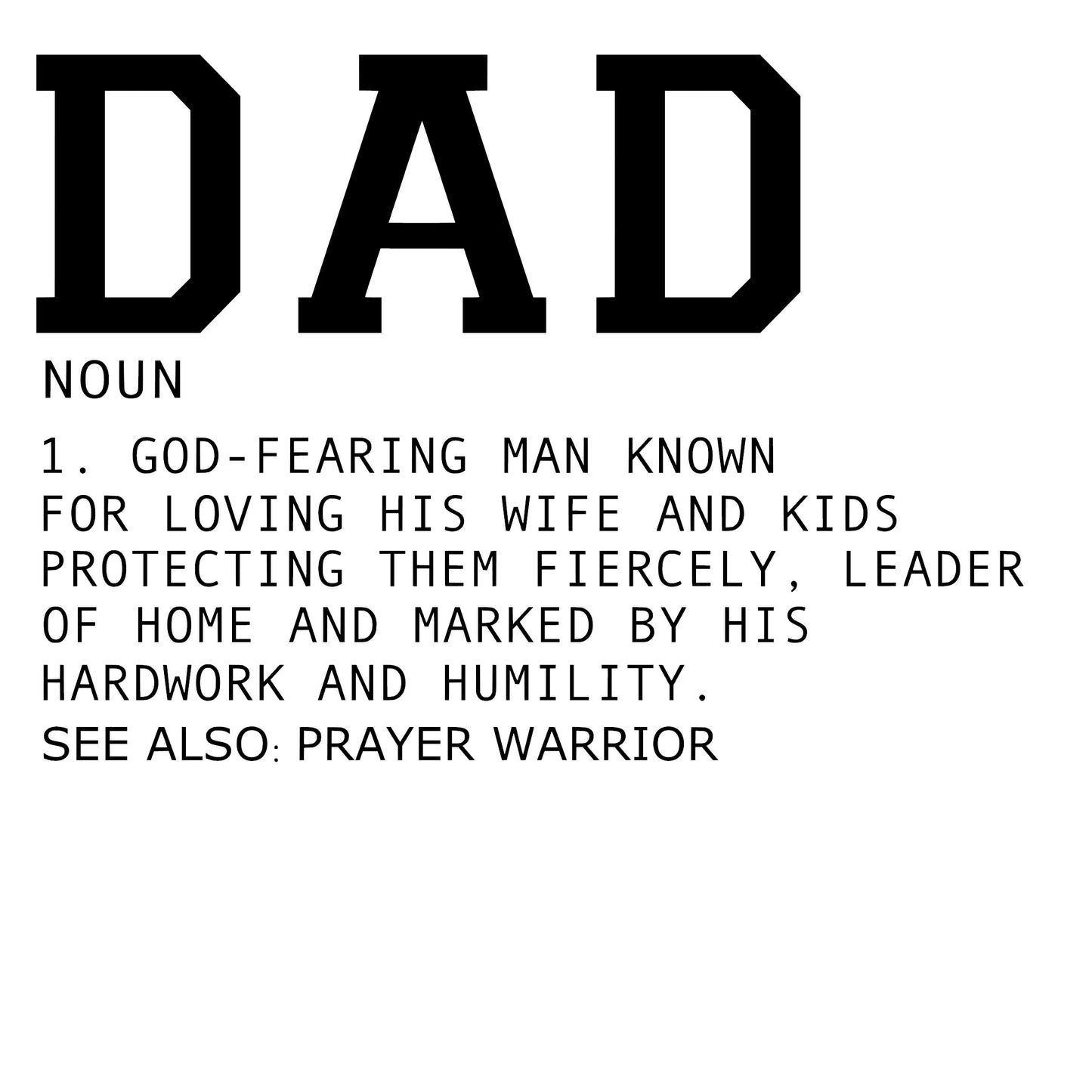 Dad Noun