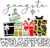 Gangsta Wrapper Christmas Tee
