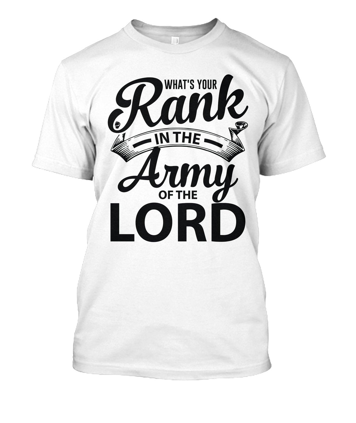 What's Your Rank In The Arm Of The Lord