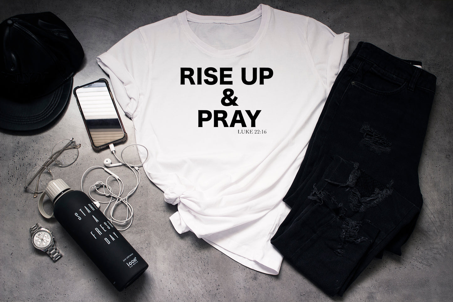 Rise Up & Pray - Luke 22:16